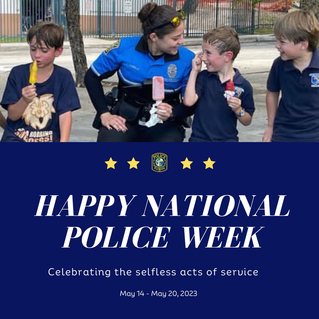It takes a special kind of person to be a police officer, thank you for your courage and commitment #protectingourfuture #BackTheBlue #PoliceWeek2023