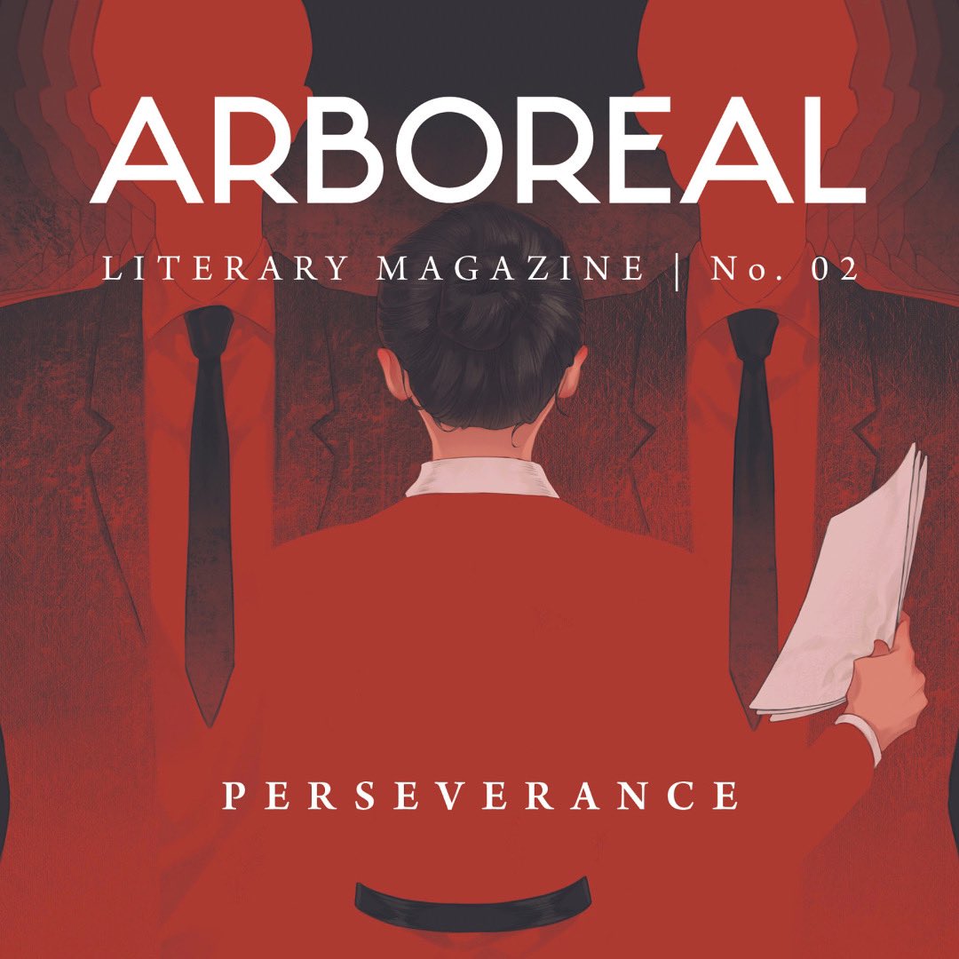 ArborealMag's tweet photo. Issue No. 02 is live!

https://t.co/YAXmMD1y5w

Featuring:

Alexis Tener
Prosper Aluu
@aperrincycling 
Angela Acosta
@acvwriter 
@cathy_shea 
@csdewitt 
@CScottBell 
@coriander_focus 
@dredwards_ 
Derek N. Otsuji
Ellen Stone
@EviCarth 
Guilherme Bergamini 
Heather Bartos
John Dorroh
K. Carlton Johnson
Kelly Madigan
@LauraTa56732619 
Lew Forester
Mario Loprete 
@poetbynecessity 
Nataliia Burmaka 
@PeterRustin 
Rebecca A. Durham 
Rebecca Thrush
Richard Jordan
Sahiba
Sara Hovda
Theo Czajkowski
@cohen_vincenzo 
Wendell Hawken 
@WrenJones_TO 
zhijun he

#perseverance #litmag #litmags #literary #literarymagazine #literaryjournal #newissue #poetry #fiction #creativenonfiction #visualart #poetrycommunity #writingcommunity #writerscommunity #poems #shortstories