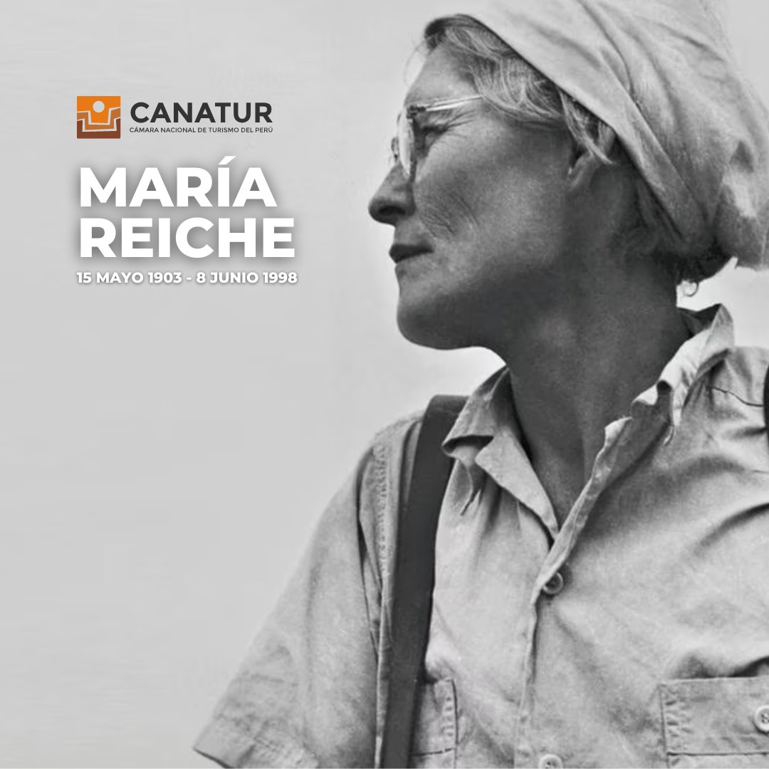 CanaturdelPeru's tweet photo. ¡Hoy celebramos a Maria Reiche! Su incansable trabajo y pasión por las líneas de Nazca, la convirtieron en un ícono del turismo en nuestro país. ¡Celebremos su legado y promovamos la maravilla de Nazca!
#MariaReiche #Nazca #TurismoPeru #PatrimonioCultural #CulturaPeruana https://t.co/Nq9v4aYzLx