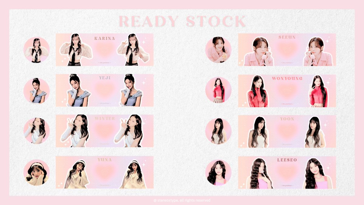 stereoxtype's tweet photo. help rt? thank you,

hii, aku ada beberapa layout ready stock nih! karena aku baru mulai nge-ba jadinya aku kasih satu layout harganya 4,5k dan kalau ambil dua layout jadinya cuman 8k aja 😼💗‼️ bisa langsung dm aku aja yaa, buat payment hanya bisa lewat dana, spay, dan gopay! https://t.co/Ht52LGpWI6