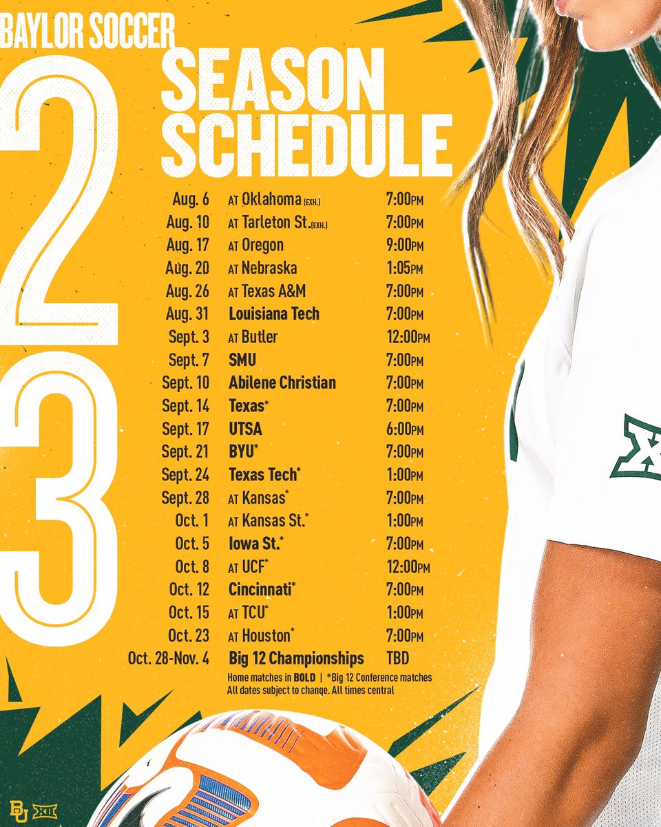 Baylor Soccer tweet media