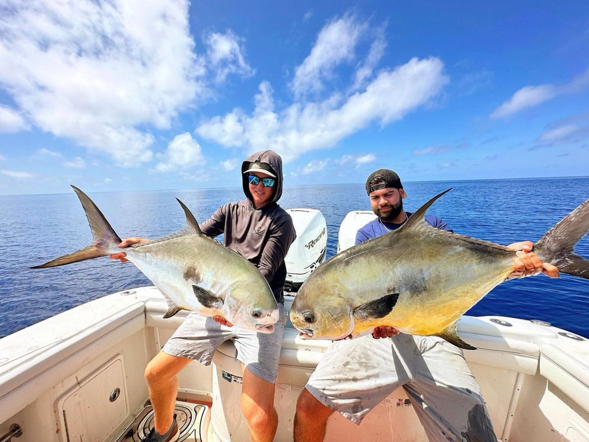 💥 FSF Catch of the Week! 💥  Double #permits 🤩 @saltyadventures_yt⁠
⁠
Anglers, send us your fishing pics/videos via DM on IG or FB for a chance to be featured on our page EVERY WEEK!⁠

#permitfishing #floridafishing #gamefishing #oceanfishing