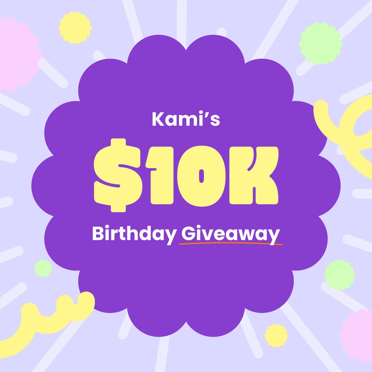 Congrats to our winners so far! We're thrilled to have made some wishes come true and excited to do it all over again this week. Don't miss out on the chance to win — tell us what magic you need in the link below, and it could be all yours ✨ #Kamiturns10 bit.ly/3Nxx9Cz