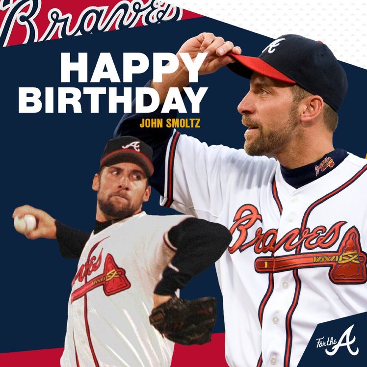 Happy Birthday to Hall of Famer John Smoltz! 5/15 