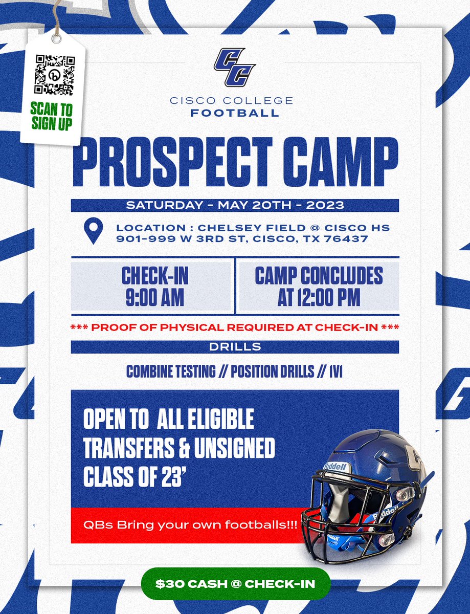 𝟐 𝐃𝐚𝐲𝐬 until our first camp with the 𝐍𝐄𝐖 coaching staff❗️

𝐃𝐨𝐧’𝐭 𝐦𝐢𝐬𝐬 𝐨𝐮𝐭 

𝐑𝐞𝐠𝐢𝐬𝐭𝐞𝐫 𝐍𝐨𝐰 👉 bit.ly/3GC9Ao4