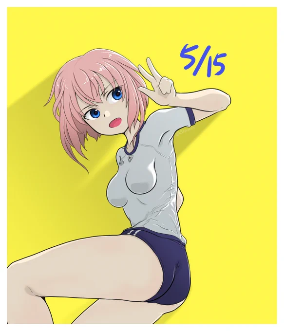 遅刻しました、すぐみちゃん  #アリスギアお絵かき #金潟すぐみ生誕祭