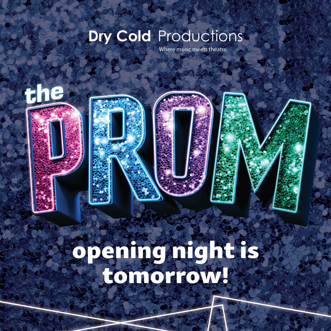 DryColdP's tweet photo. The Prom opens…TOMORROW! 🥳

Whether you join us for opening night or any of the shows to follow, we’d love to see you there.

Purchase your tickets through https://t.co/4h84214VSn https://t.co/rRN22IOZ9j