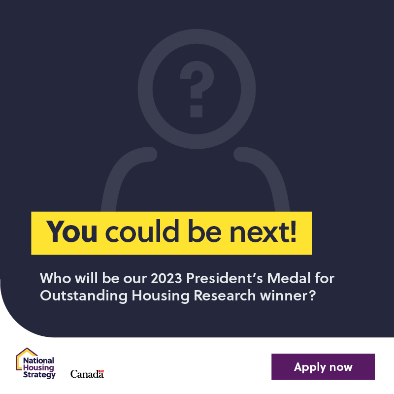 CMHC_ca's tweet photo. Calling all housing researchers!

We want to recognize your work and give you up to $25,000 in funding.