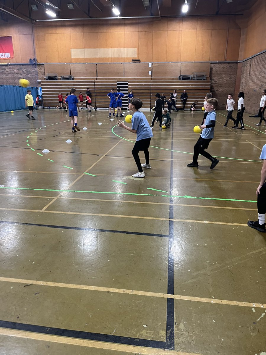 A brilliant effort from our Y5 dodgeball team at their competition on Friday. They played fantastic dodgeball and demonstrated great teamwork and honesty throughout. Well done! <a href="/TraffordSSP/">Trafford SSP</a>