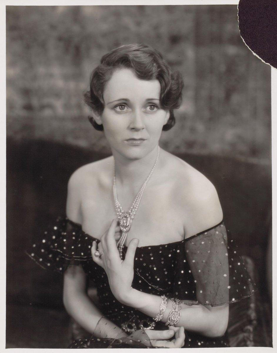 Leslie Howard, Elizabeth Allan and Benita Hume - publicity portraits for SERVICE FOR LADIES (Alexander Korda, 1932) preserved by #BFINationalArchive. Fascinating that they share the same damage - maybe they were once stapled. 
Film showing on nitrate in @BFI #FilmOnFilm Festival