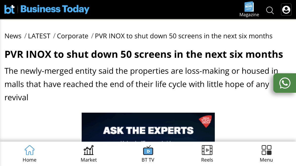 Who shud PVR Inox thank for their plight today: Brahmastra, Pathan, Kisi ka B****Kisi ki J****? Of Course! Actually it’s Justice4SSR A Mass Awakening which made discerning people to understand filth of BW and to #BoycottBollywood