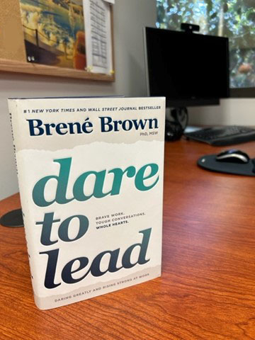 We're investing in ourselves this week by reading #daretolead