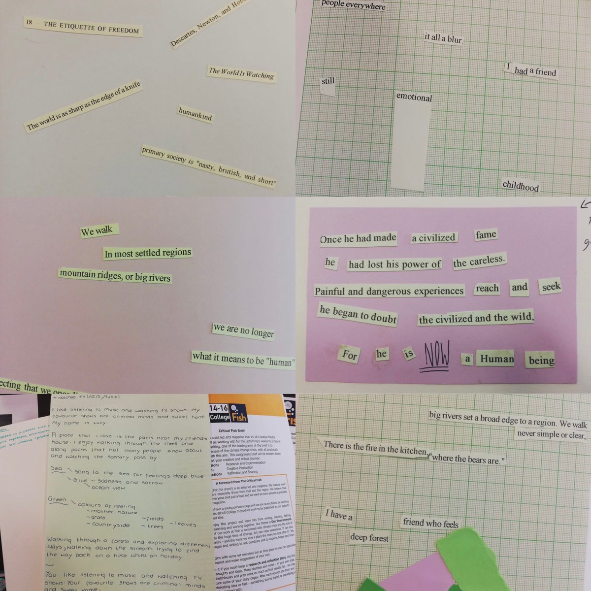 14PlusCollege's tweet photo. Amazing opportunity for our Y10 students to be working with @thecriticalfish in our 8 week project to produce art, audio and critical writing around the topic of climate change 🌎🐻‍❄️🦧🌞#workingwithindustry #creativemedia #climatechange #actnow #art #criticalskills #writing https://t.co/RSTlGYZNZd