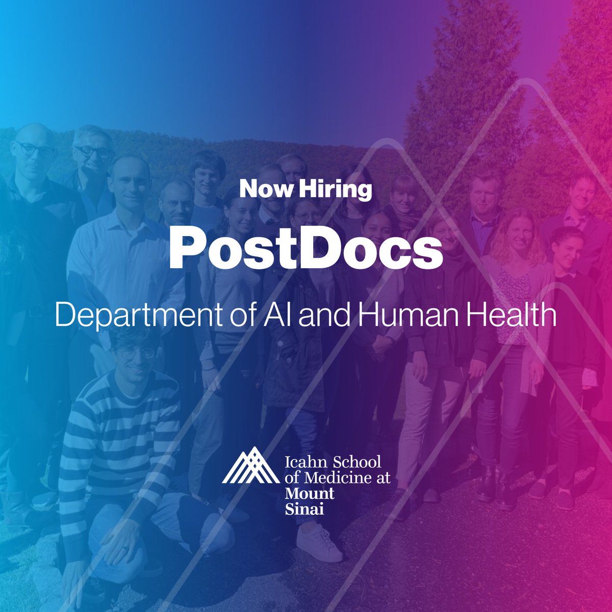 AI and Human Health at Mount Sinai tweet media