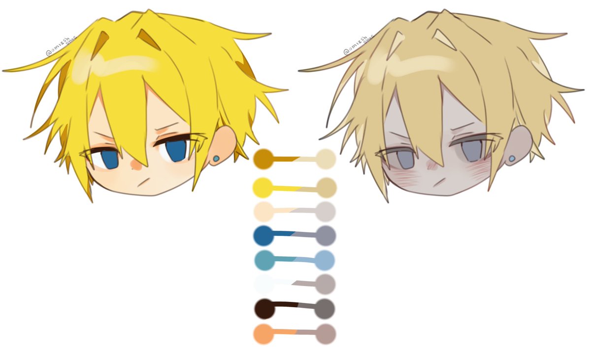 omizsh's tweet image. 😧💀 HELP THE DIFFERENCE IN COLOR