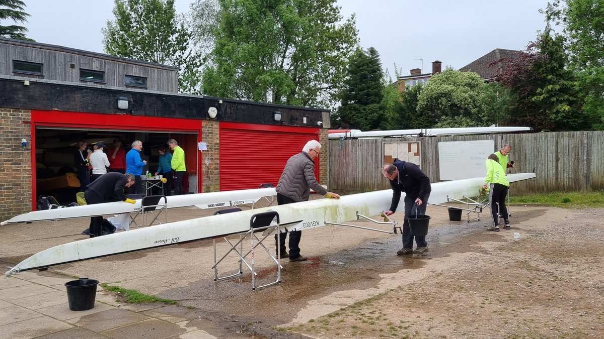 Yesterday's repair and maintenance session