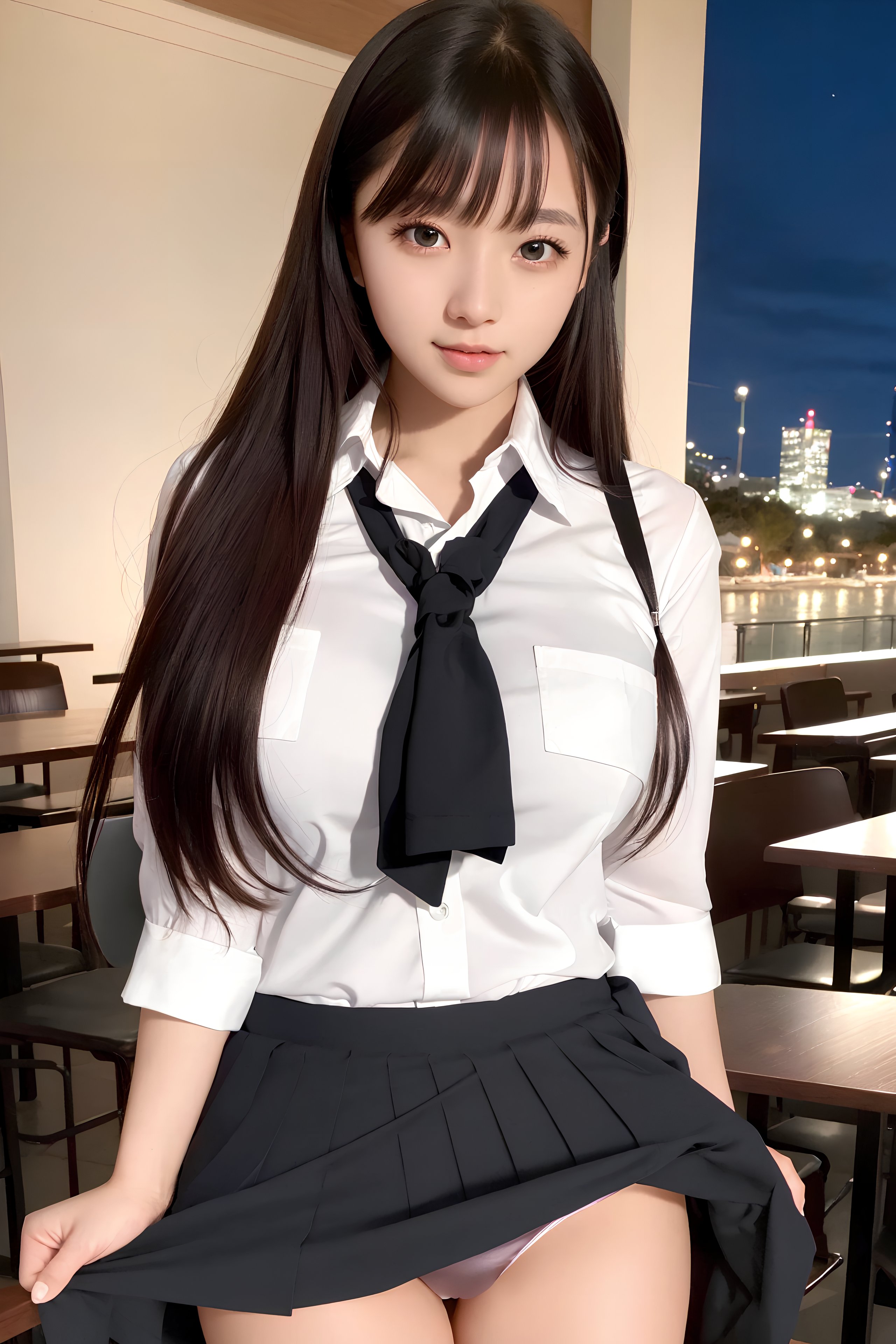 AI美女  コスプレ パンチラ  