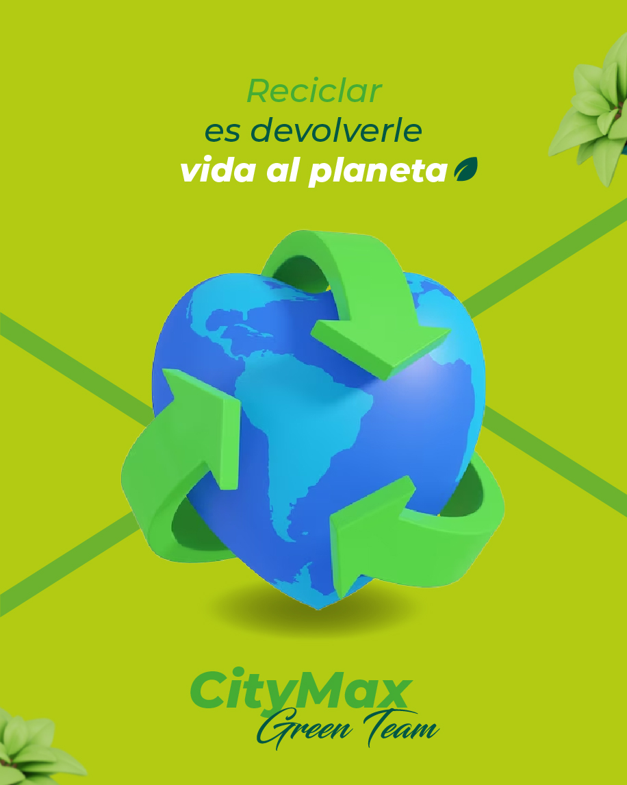 CityMaxMix's tweet photo. Queremos recordarte la importancia de devolverle a la Tierra los valiosos nutrientes que nos brinda cada día.🌍
Lo hacemos cuando #reducimos y #reutilizamos los residuos que producimos en casa, en el trabajo y en nuestra vida en general.✅
Reduce, Reutiliza y Recicla. https://t.co/tRmhSS5TQV
