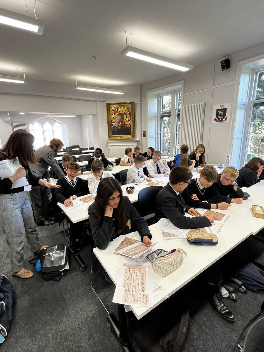 Our budding 1st &amp; 2nd Form Historians were engrossed in ‘A History Mystery’ in tonight’s Enrichment session with <a href="/KSGHistory/">History and Politics | The King’s School</a>! Who did kill Lord Darnley? What pieces of evidence can we trust?!