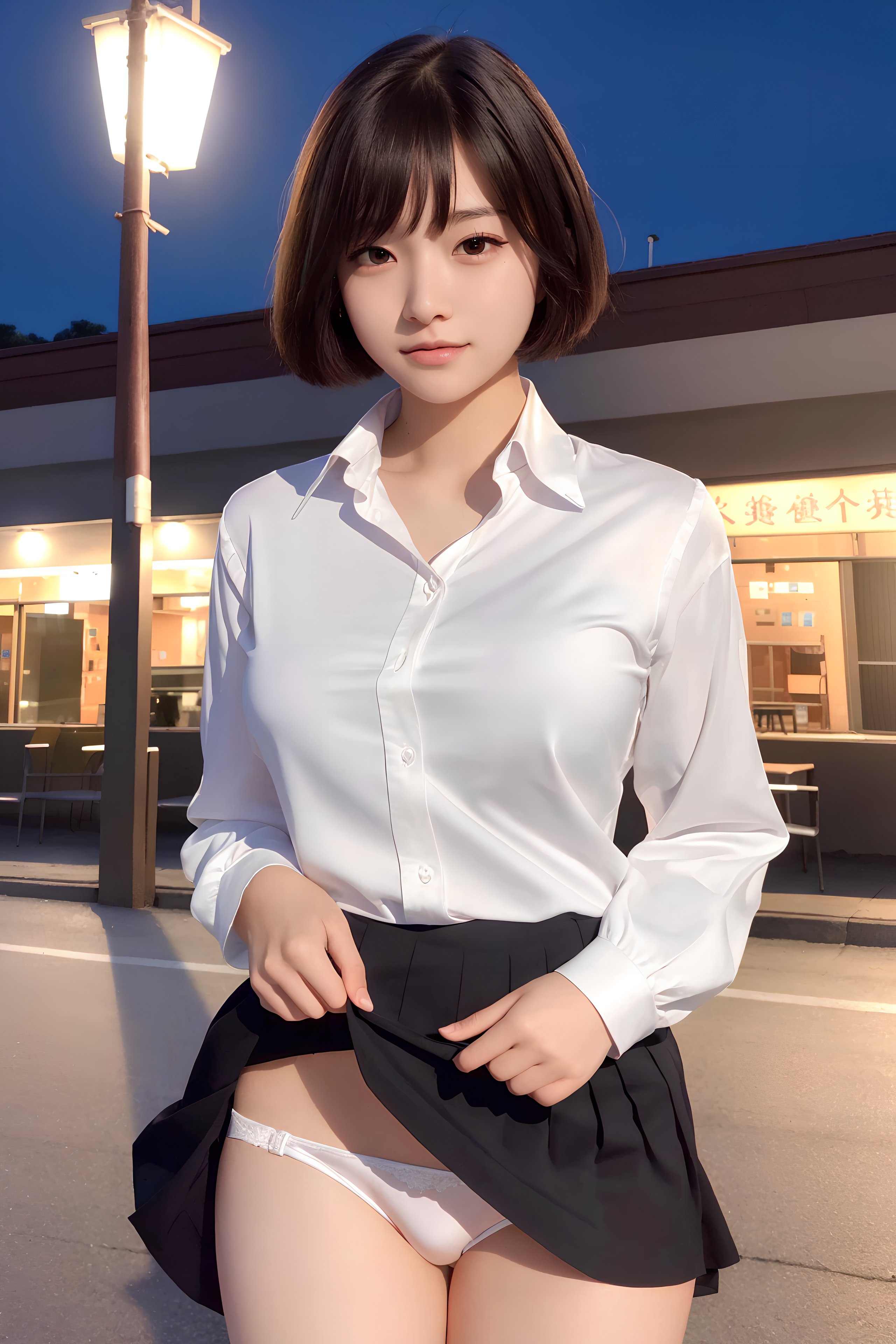 AI美女  コスプレ パンチラ  