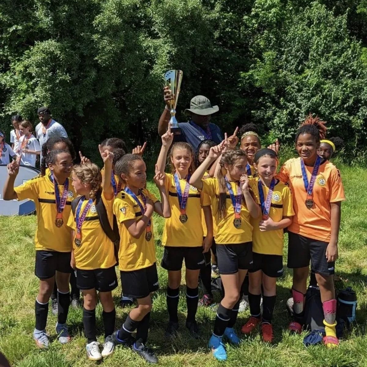 Everybody is vying to walk away with the trophy, but only one team in each bracket can earn it. Our excitement to find out who that'll be is through the roof. #VirginianEliteSoccerTournament #VirginianElite #SoccerTournament #soccer #SoccerTeam