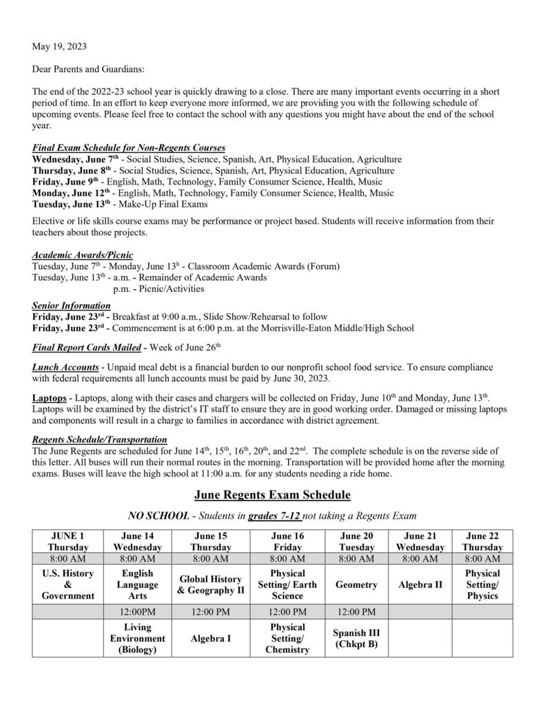 MEatoncsd's tweet photo. Middle/High School Students and Parents

Please see the linked letter below with information regarding the end of the 2022-2023 school year.

Link: https://t.co/dNyH4aagv8 https://t.co/mTbX038TD8