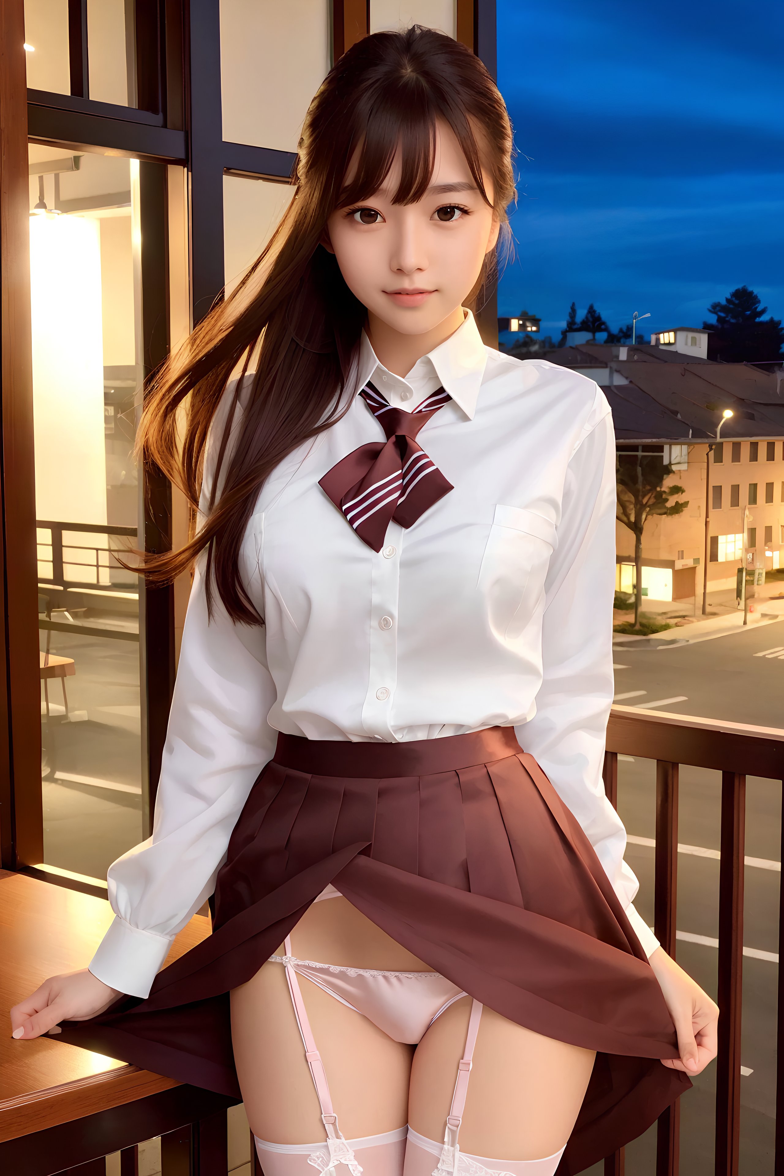 AI美女  コスプレ パンチラ  