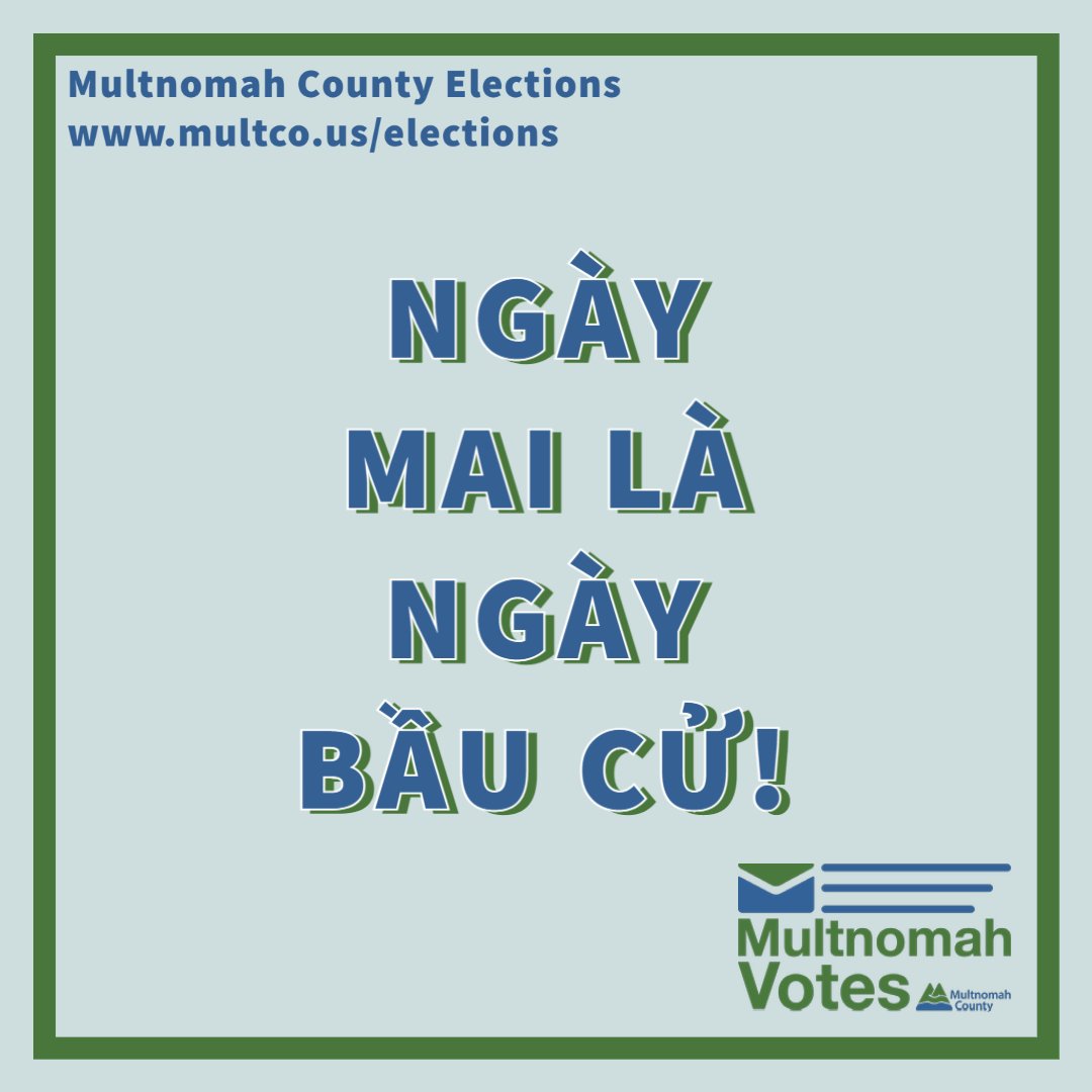 Multnomah County Elections tweet media
