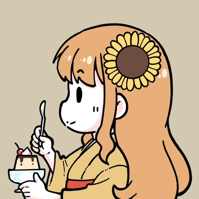 HOOKYファンアート! 事務所の冷蔵庫にあったプリンを食べちゃうみか!  もしこのイラストがかわいい!って思っていただけましたら是非是非引用元のツイートに&RT&コメントよろしくお願いします!! #なかよしHOOKY