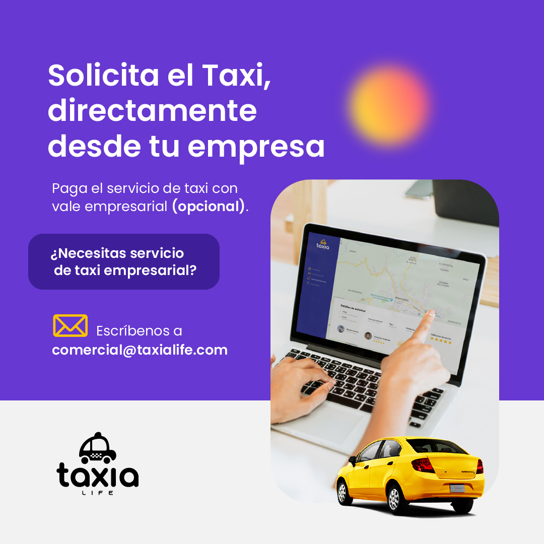 Olvídate de tener que llamar a la central cada vez que necesites un #taxi para tus clientes o empleados. Con nuestro servicio de #taxis para empresas, podrás solicitar un taxi directamente desde tu empresa. Contáctanos comercial@taxialife.com

#TaxiEmpresarial #ValesEmpresariales