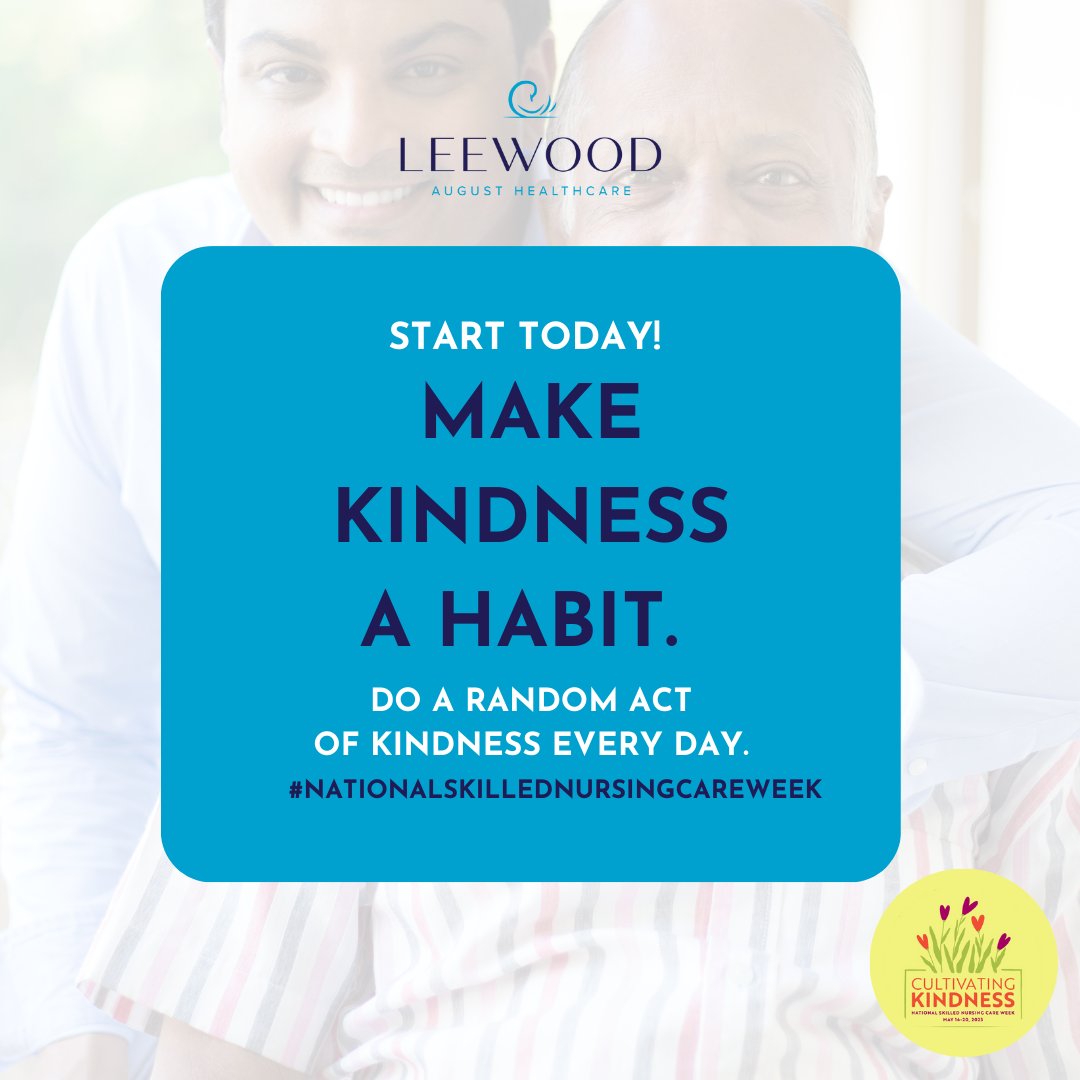 Our teams strive hard to make life easier, safer and better for our seniors and people with disabilities.
Join us in honoring and celebrating their dedication, kindness and hard work, especially during these challenging times! 
 
#SkilledNursingCareWeek #NSNCW