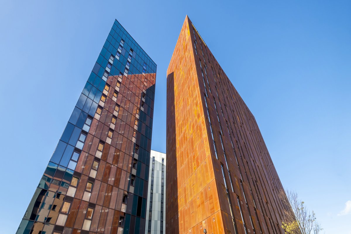 Parkway Gate, Manchester has benefited from a £38million investment towards its refurbishment. There were significant alterations made to the <a href="/Unite_Student/">Unite Students</a> property.

#architect #refurbishment