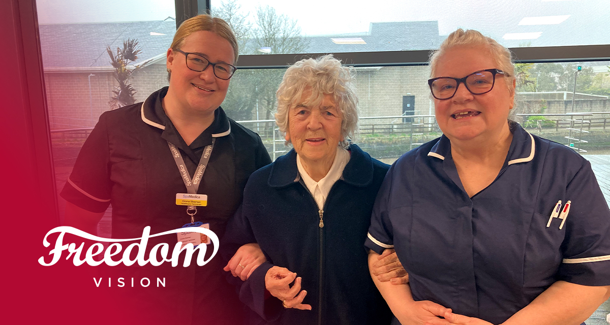 FreedomVisionUK's tweet photo. It’s been a milestone month for Freedom Vision Truro, with the team welcoming their first #cataractsurgery patient. Feedback about our high standards of patient care and state of the art facilities has been incredibly positive. https://t.co/WLE0qhvxOo https://t.co/N1QZJIQnMr