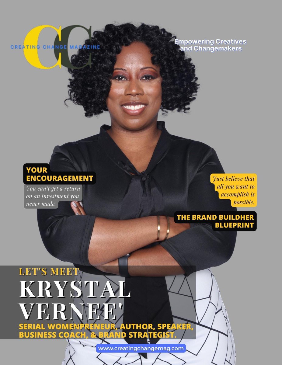 Checkout my feature in Creating Change Magazine.

You can checkout the full feature by visiting the Simply SHE Media Page (isimplyshe.com/media).

#businesscoachforcoaches #marketingconsultant #businesscoachforwomen #businesscoaching #businessconsultant #coachescoach