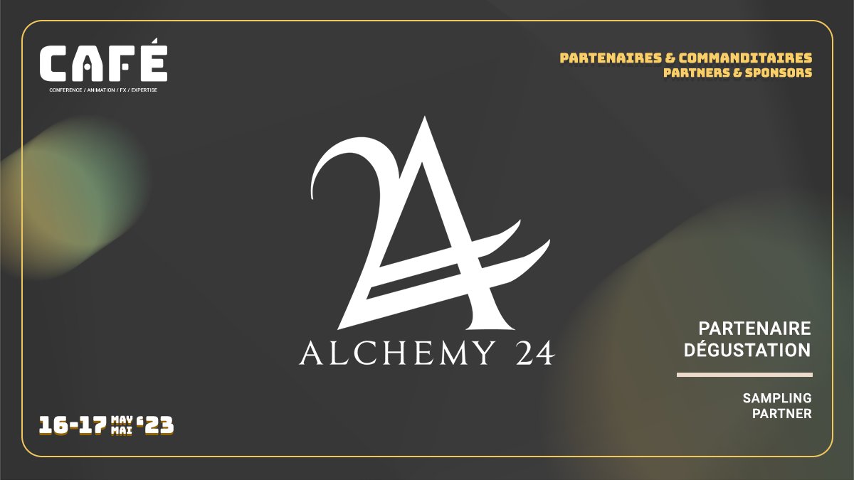 CAFÉ - Conference, Animation, FX, Expertise tweet media