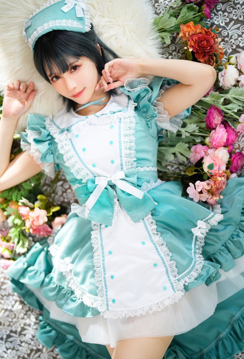 ミッドブルージャージメイド Malymoon マリームーン コスプレ ミッドブルージャージメイド Malymoon マリームーン コスプレ