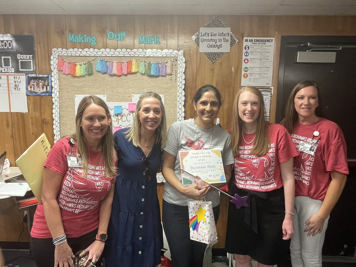 cfisdmath's tweet photo. Congratulations Rajvinder Mann @rennellredhawks! Welcome to the CFISD Math Model Teacher Cohort! https://t.co/A25oko883K