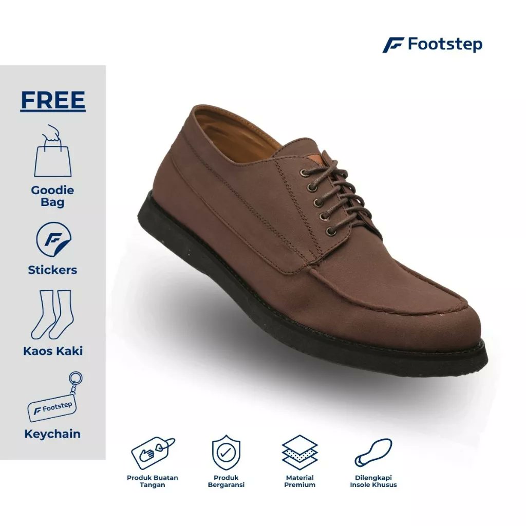 Footstep Footwear Hugo Darkbrown 
 Rp225.500

🔗shope.ee/8zZqVfnk2a