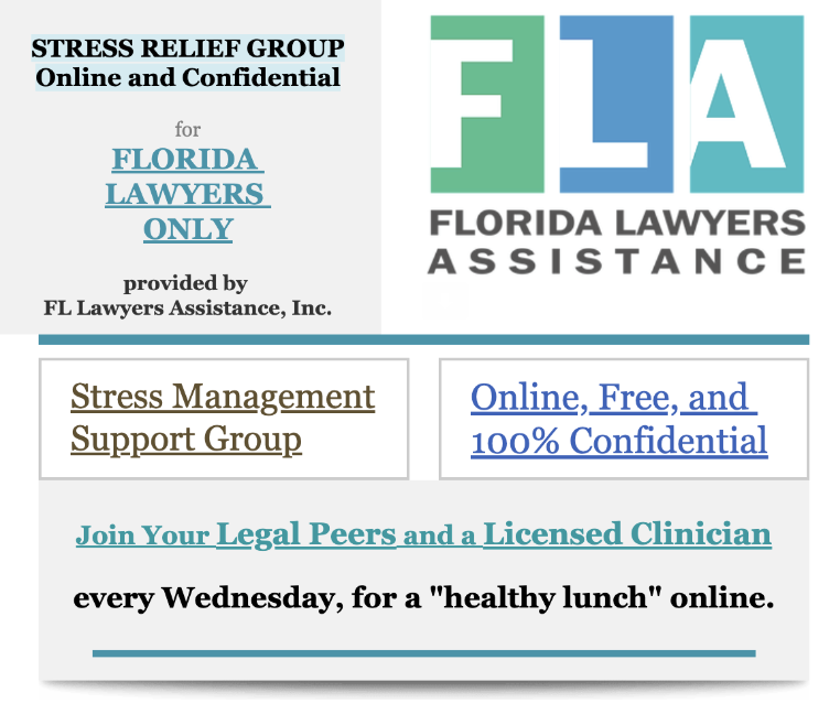 Peer Support in a private forum, with a licensed clinician. Share your concerns, ideas, and solutions on legal work, parenting, family matters, finances, COVID, or any issue that could affect YOUR happiness & success!
Join us on Wednesdays!