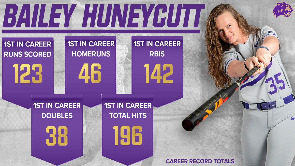 CatamountSB's tweet photo. Take a look at the record setting seasons for Bailey Huneycutt &amp; Brooklynn Brewington #CatamountCountry https://t.co/xZGO7eJhmt