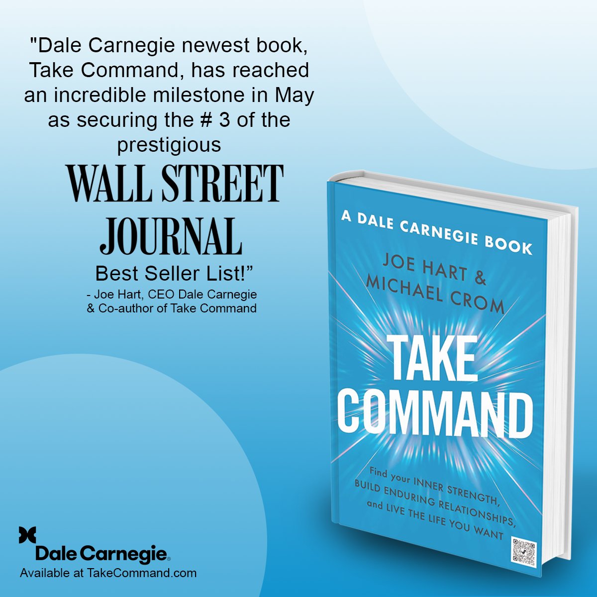 Exciting News! 'Take Command' hits #3 on the  @WSJ  Best Seller list!

Thank you, amazing readers, for your unwavering support! This achievement is a testament to your belief in 'Take Command.'

Now is your time to embark on a transformative journey to unlock your potential and…
