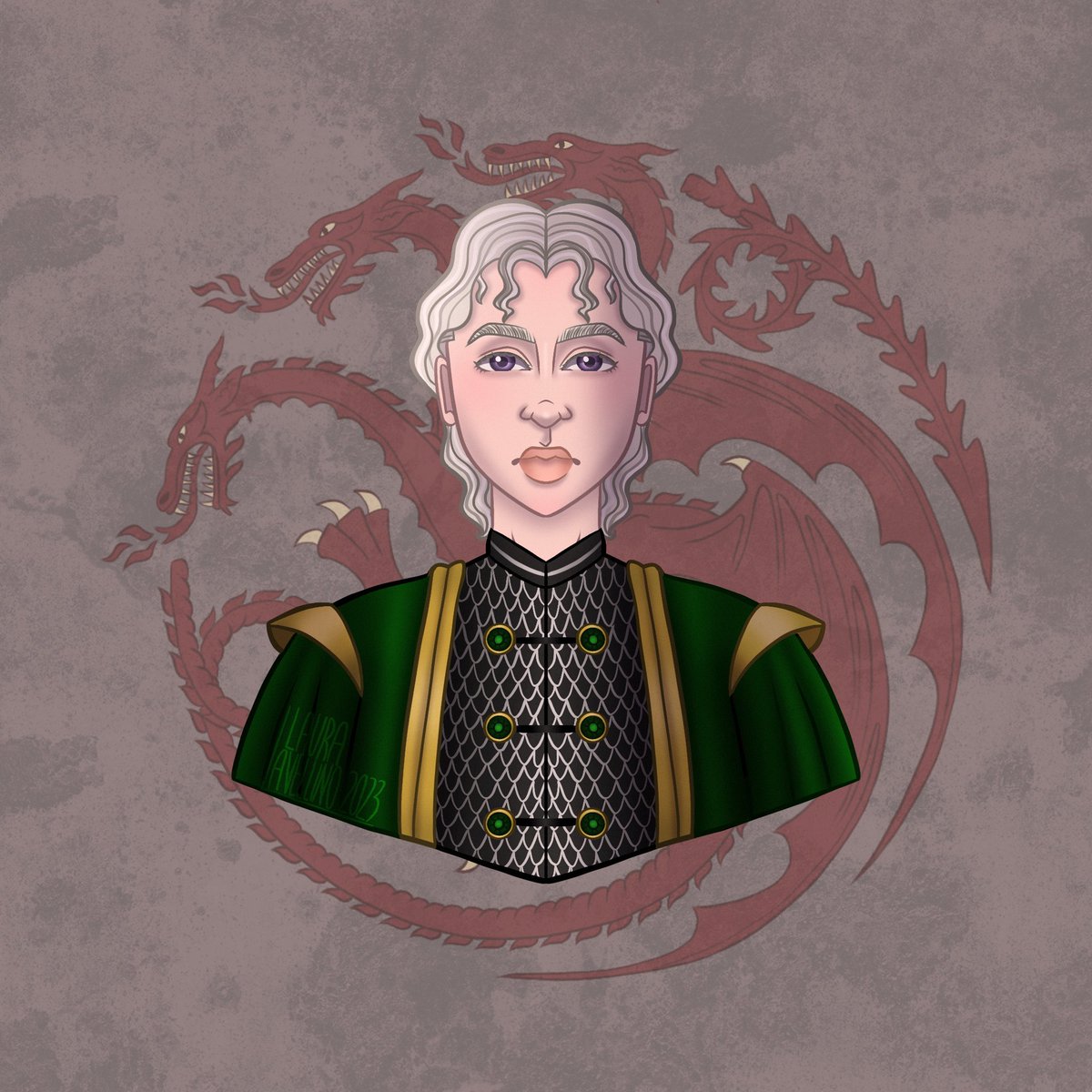 🩸Prince Jaehaerys Targaryen 🐉

“ [he] was… less perfect than was expected of a Targaryen princeling, boasting six fingers on his left hand, and six toes upon each foot.”

#JaehaerysTargaryen
#HouseTargaryen
#FireandBlood