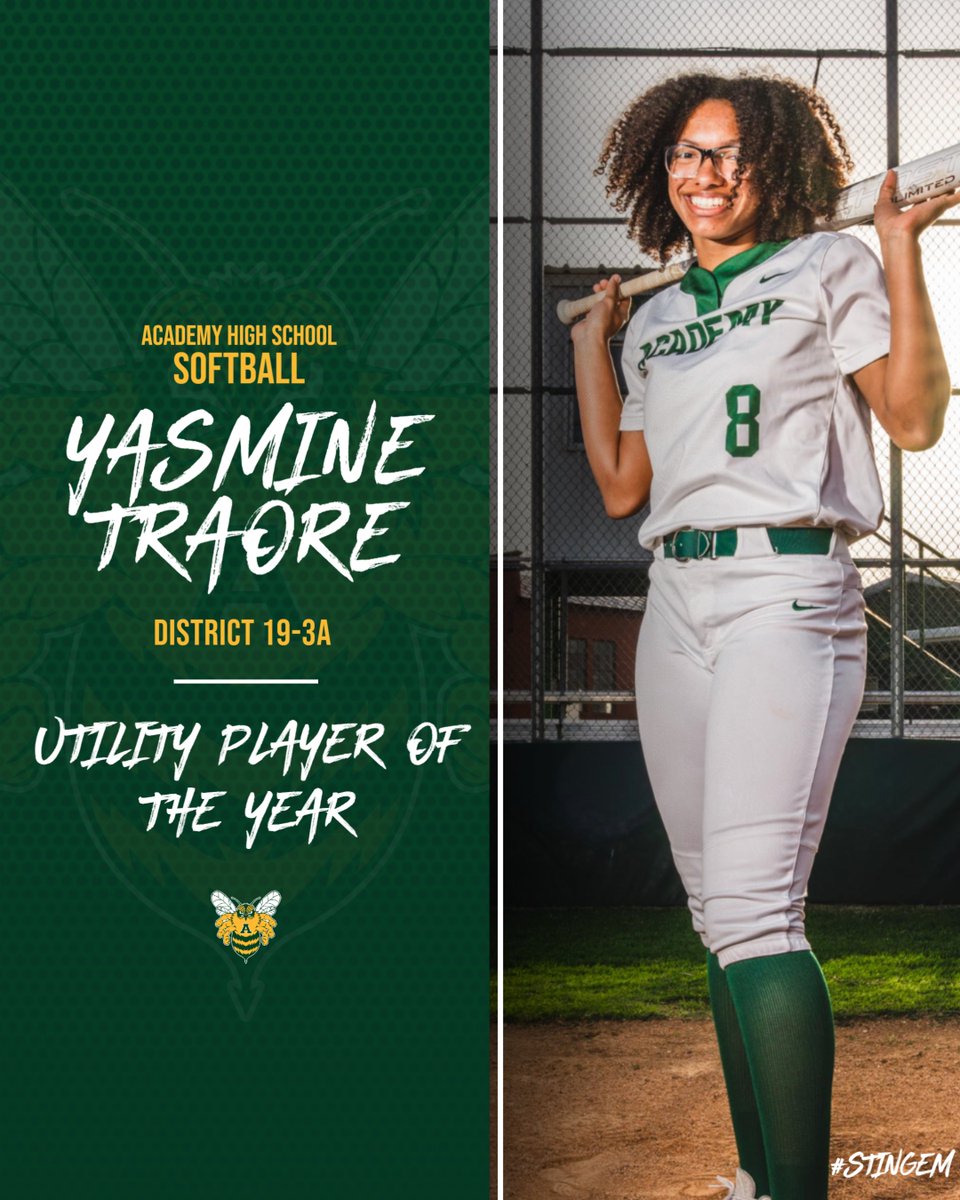 The 2023 District 19-3A Utility Player of the Year!