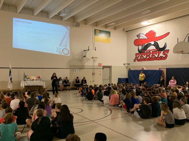 StJosaphat's tweet photo. Starting this Catholic Education Week in a good way!  Thankful for the gift of Catholic Ed. Blessed to be part of @RCSD_No81 on Treaty 4 Territory. “We, who are many, are one body in Christ, and individually we are members, one of another.” (Rom 12:5) https://t.co/FBsutnXQQZ