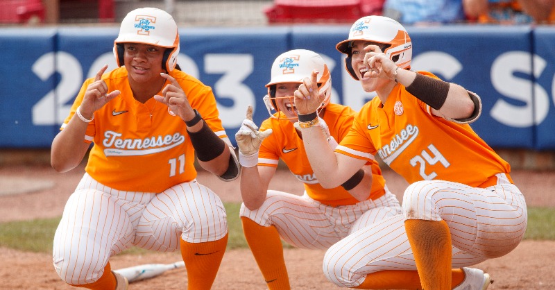 Vol_Softball's tweet photo. Look back at our SEC title run through the lens of @Vol_Photos 🔥

📸 | @kateluffman