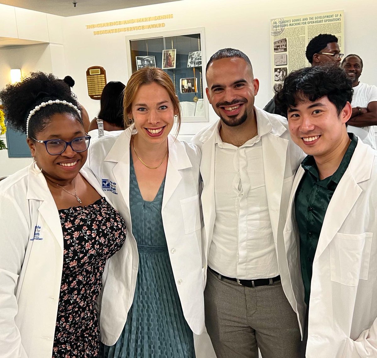 Many great moments from our Health Science Academy #Classof2023 Celebration of Achievement Ceremony. We are so proud of these students who weathered the pandemic to complete the program. Thx Keynote Speaker, 2010 HSA alum, Zerin Kashem, DO, MPH, and our super committed staff!