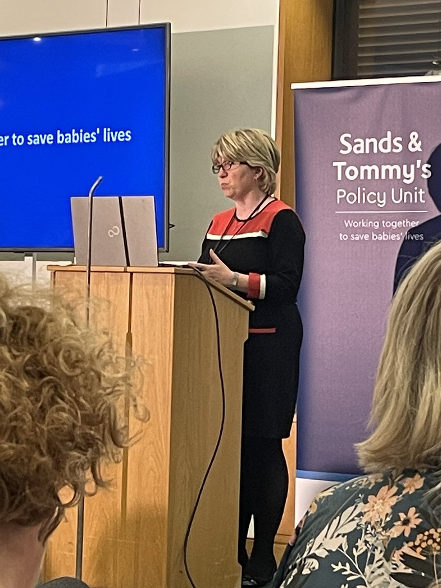 Delighted to see Minister @mariacaulfield at the launch of the @SandsUK & @tommys report on progress on Saving Babies Lives: thank you for your understanding of the issues in the report & what needs to be done @OckReview team committed to doing what it can on the ground in Notts