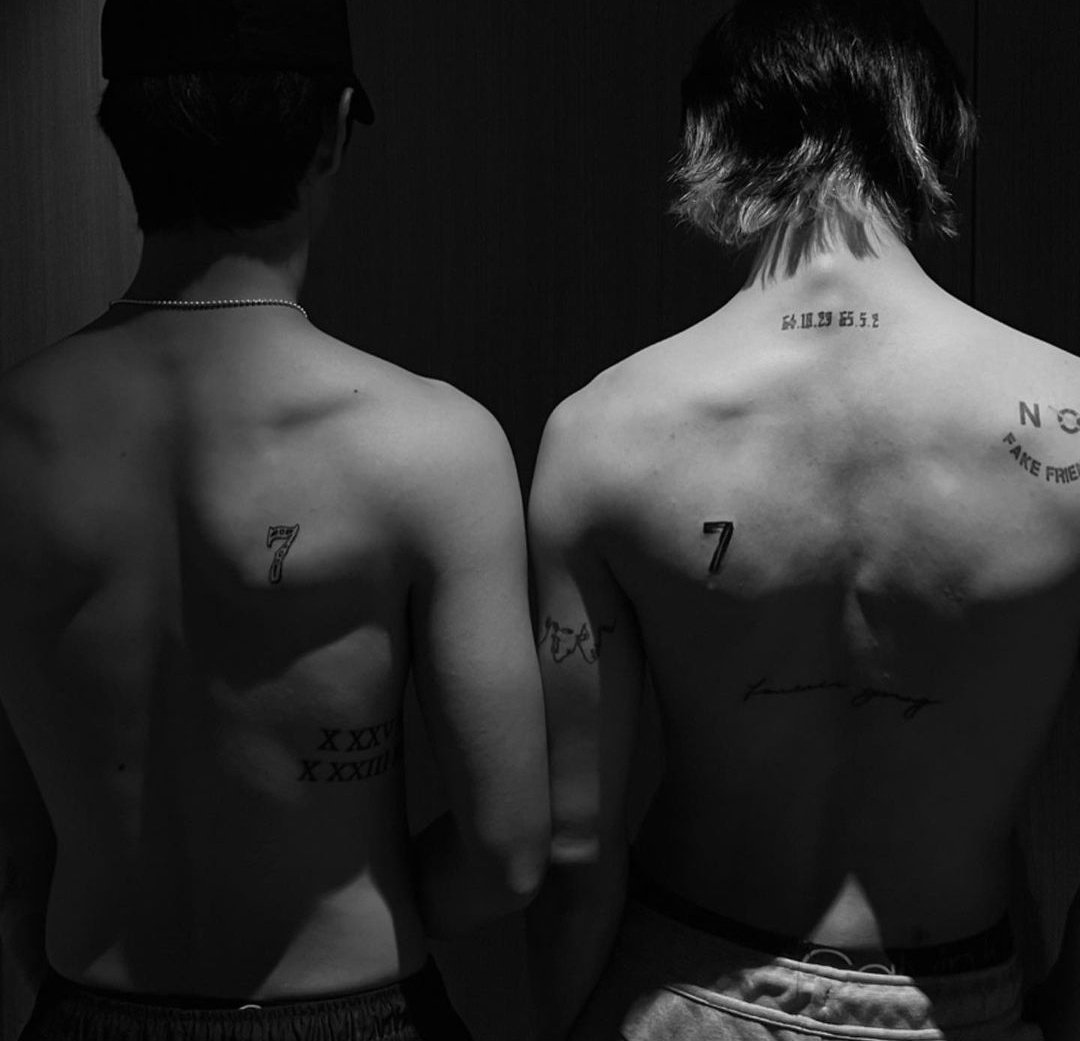 No Guys Back Tattoos