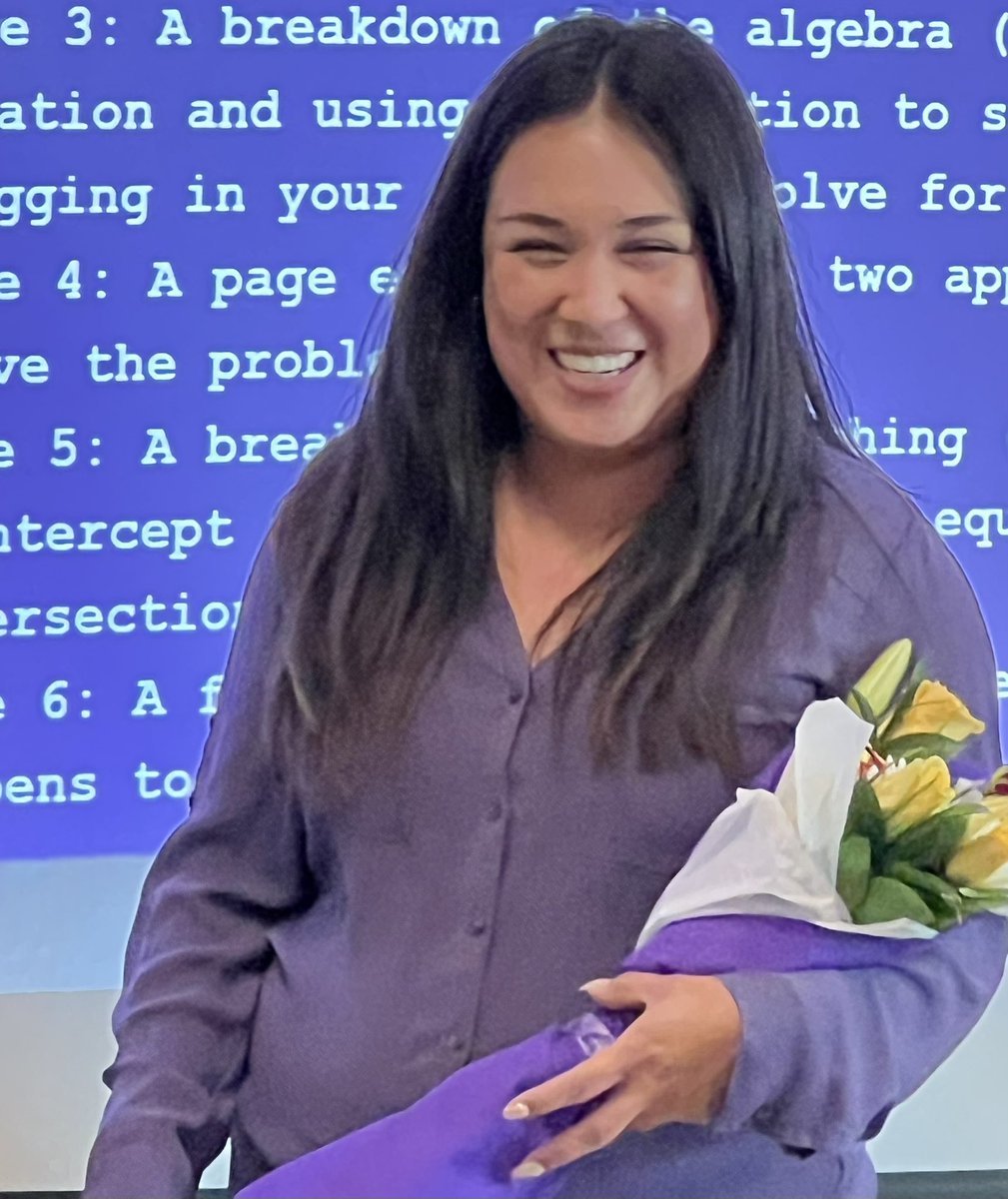 Congratulations to Amanda Casarez! Elgin Middle School Teacher of the Year. @JanaRueter @ELGINISD_EMS @ElginTxISD #FinishStrong #OTOTOF #ForTheE