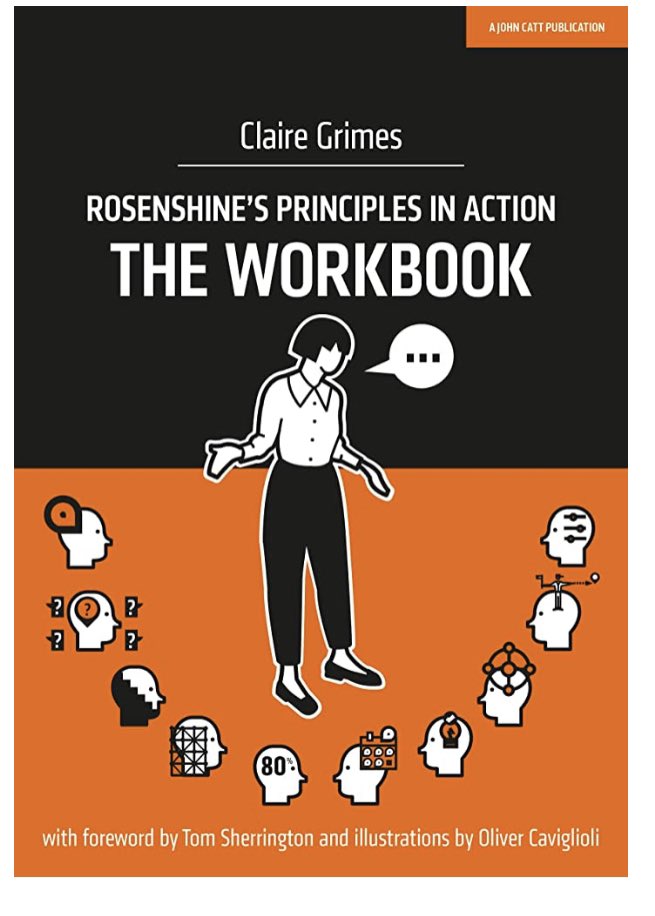 beyondTRNS's tweet photo. Great CPD session based on Rosenshine principles, with staff completing their Claire Grimes workbook. Well done on investing in your pedagogy to enhance your toolkit 😊 #qualityfirstteaching https://t.co/IBzfoVBOI6